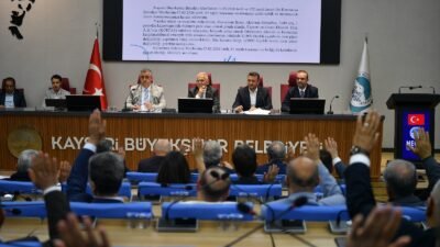 (RHA)- Kayseri Büyükşehir Belediye Meclisi’nin haziran ayı toplantısında 94 gündem