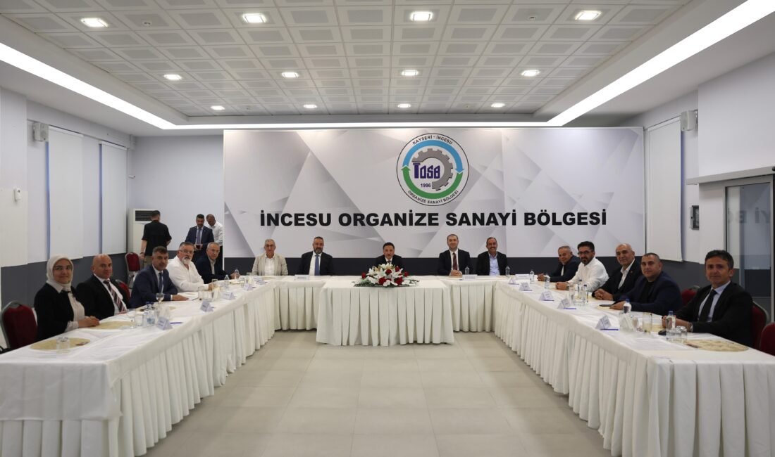 (RHA)- İncesu Organize Sanayi Bölgesi (OSB) Müteşebbis Teşekkül Heyeti, Vali