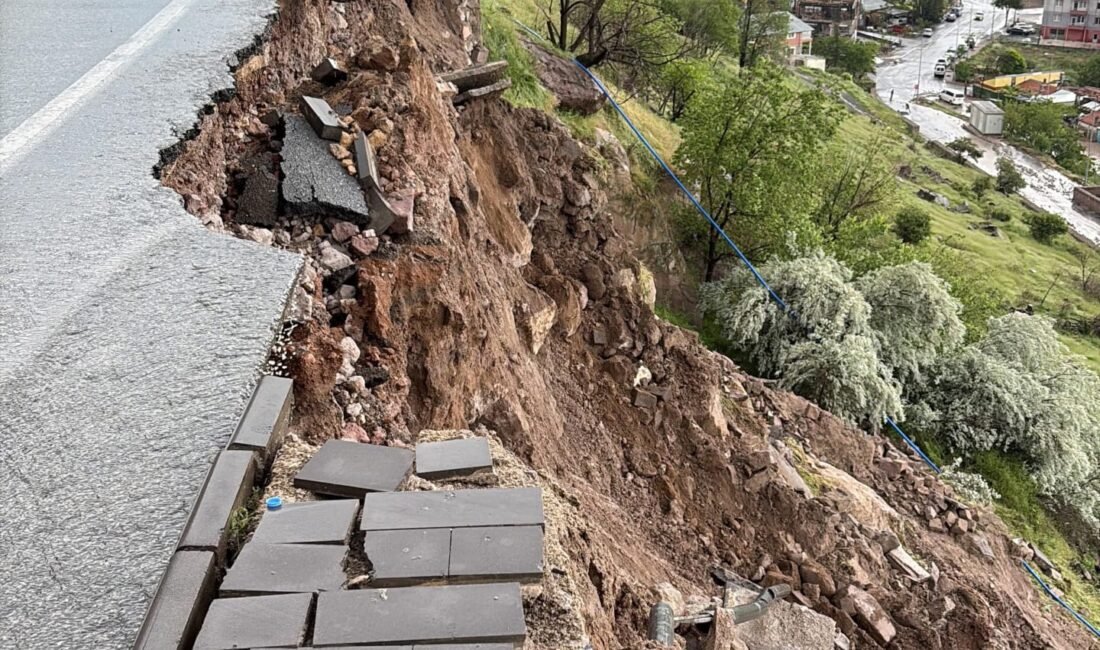 Kayseri’de Şiddetli Yağış Heyelana Neden Oldu (RHA) – Kayseri’de etkili olan aşırı yağışlar nedeniyle Melikgazi ilçesinde
