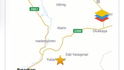 (RHA) – Kayseri’nin Pınarbaşı ilçesinde dün akşam meydana gelen 3,9