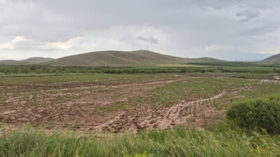 RHA)- Kayseri’nin Yeşilhisar ilçesinde etkili olan sağanak yağışın ardından kırsal