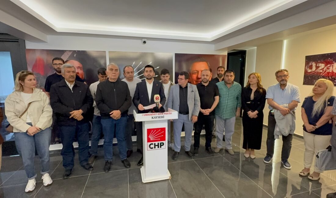 CHP İl Başkanı Gözbaşı: Yetki Gaspına İştirak Eden Üyeler Hakkında Disiplin Süreci Başlatıldı (RHA)- CHP Kayseri İl Başkanı Ufuk Ozan Gözbaşı, parti