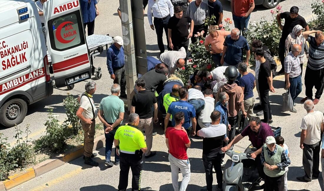 (RHA)- Kayseri’nin Yahyalı ilçesinde, motosikletin devrildiği kazada 1 kişi yaralandı.