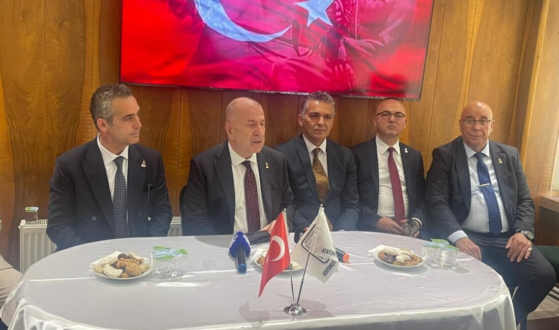 Zafer Partisi Genel Başkanı Prof Dr Ümit Özdağ Kayseri de