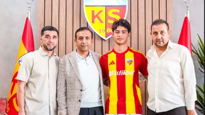 (RHA) – Kayserispor, altyapısından yetişen genç futbolcusu Kayra Cihan (18)