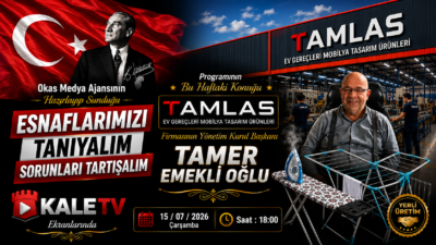 OKAS Medya Ajansı’nın hazırlayıp sunduğu “Esnaflarımızı Tanıyalım, Sorunları Tartışalım” programının