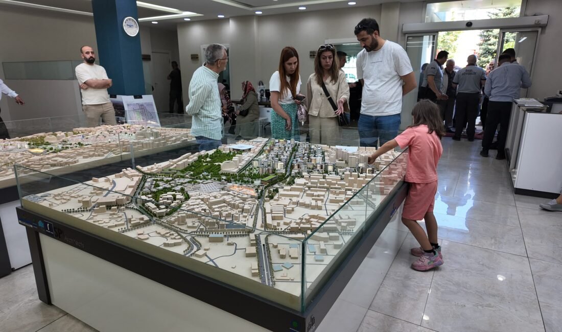 (RHA)- Kayseri Büyükşehir Belediyesi’nin hayata geçirdiği Sahabiye Kentsel Dönüşüm Projesi