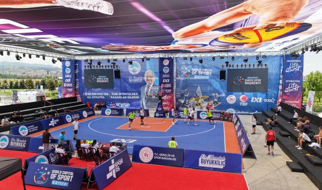 (RHA)- Kayseri Büyükşehir Belediyesi ev sahipliğinde düzenlenen FIBA 3×3 Lite