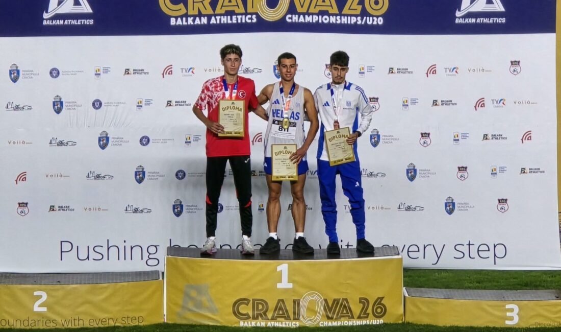 (RHA)- Romanya’nın Craiova kentinde düzenlenen U20 Balkan Atletizm Şampiyonası’nda Kayserili