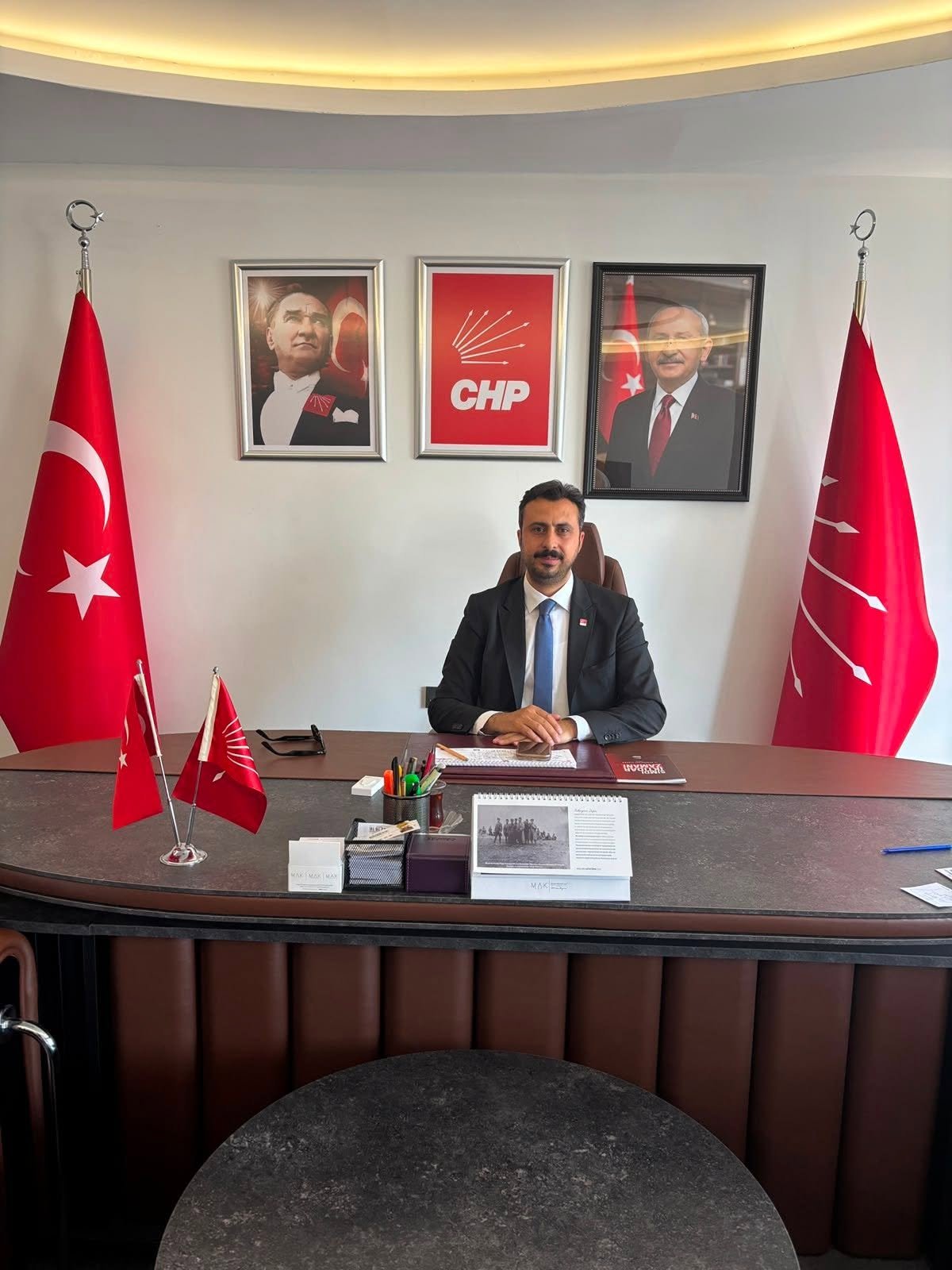 (RHA)- CHP İl Başkanı Okan Marzıoğlu, 5 kilogram uyuşturucu ile