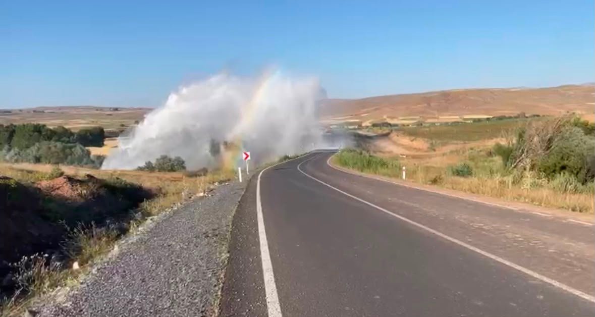 (RHA) – Kayseri’nin Bünyan ilçesine bağlı İğdecik Mahallesi’nde tarım arazisinden