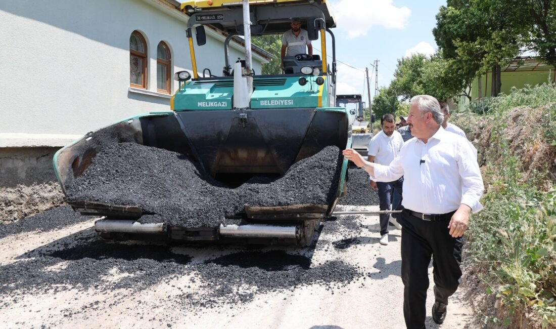(RHA)- Melikgazi Belediyesi, Sarımsaklı Mahallesi’nde altyapı çalışmalarının tamamlanmasının ardından 3