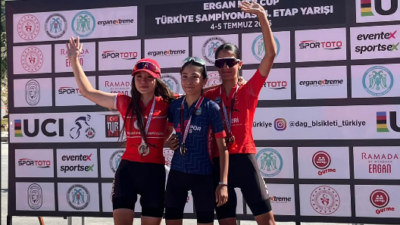 (RHA)- Erzincan’da düzenlenen Dağ Bisikleti Türkiye Şampiyonası 4. Etap Yarışları