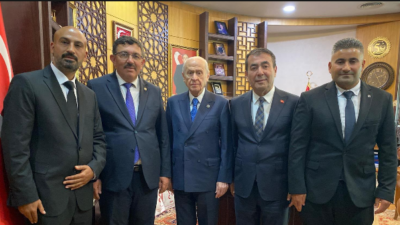(RHA)- Kayseri’nin Bünyan ilçesinden Ankara’ya giden heyet, MHP Genel Başkanı