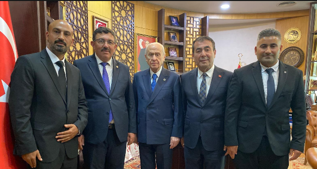 (RHA)- Kayseri’nin Bünyan ilçesinden Ankara’ya giden heyet, MHP Genel Başkanı