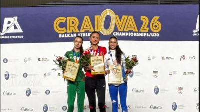 (RHA)- Romanya’da düzenlenen U20 Balkan Gençler Atletizm Şampiyonası’nda mücadele eden