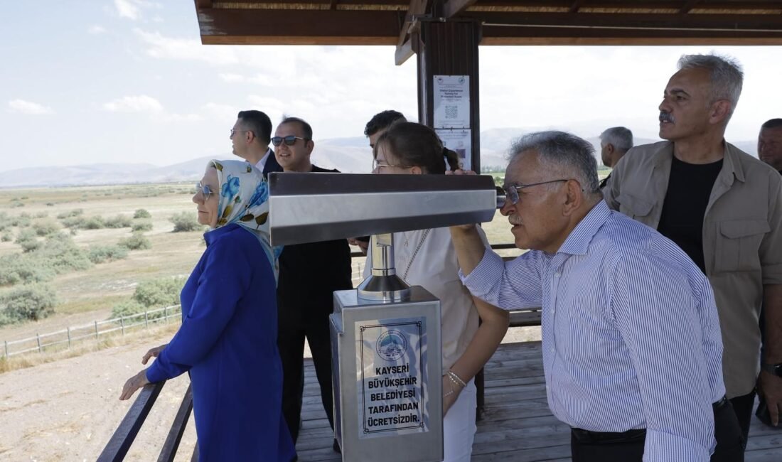 Başkan Büyükkılıç: Sultan Sazlığı, Kayseri’nin ve Türkiye’nin ortak mirasıdır (RHA)- Kayseri Büyükşehir Belediye Başkanı Memduh Büyükkılıç, eşi Dr. Necmiye