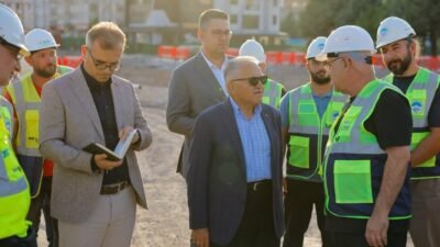 Kayseri Büyükşehir Belediye Başkanı Memduh Büyükkılıç, yapımı hızla devam eden